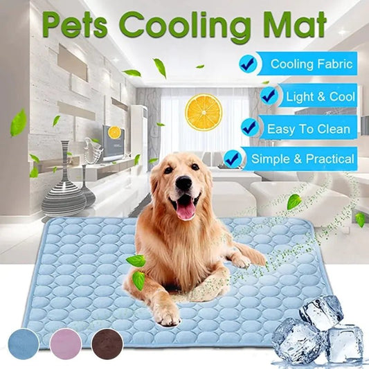 Cooling Summer Dog Mat - Paws and PatsPet Bed