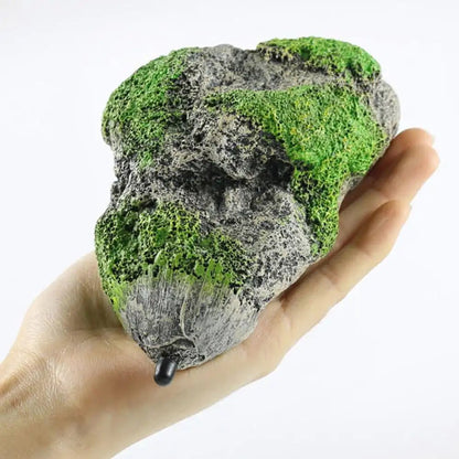 Floating Moss Rocks Aquarium Decorations - Paws and Pats