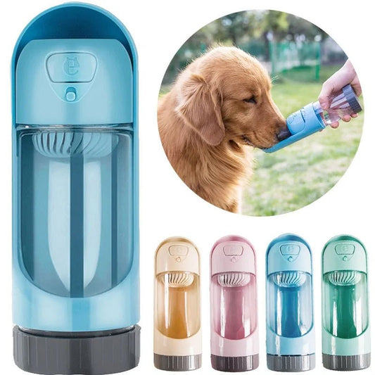 Portable Pet Water Bottle Feeder for Dogs: Travel Drinking Bowl - Paws and PatsPet Travel Accessories